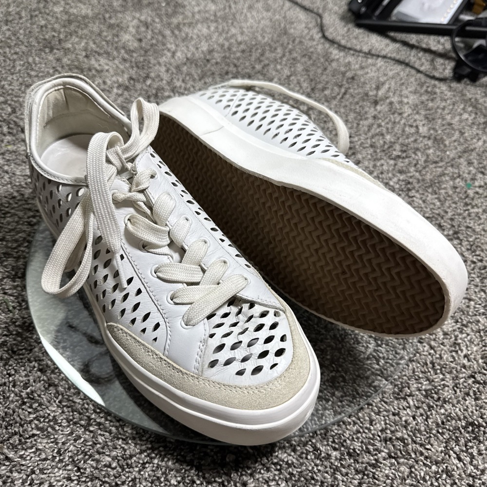 Rag & Bone Army Cutout Leather Low-top Sneakers Size 39